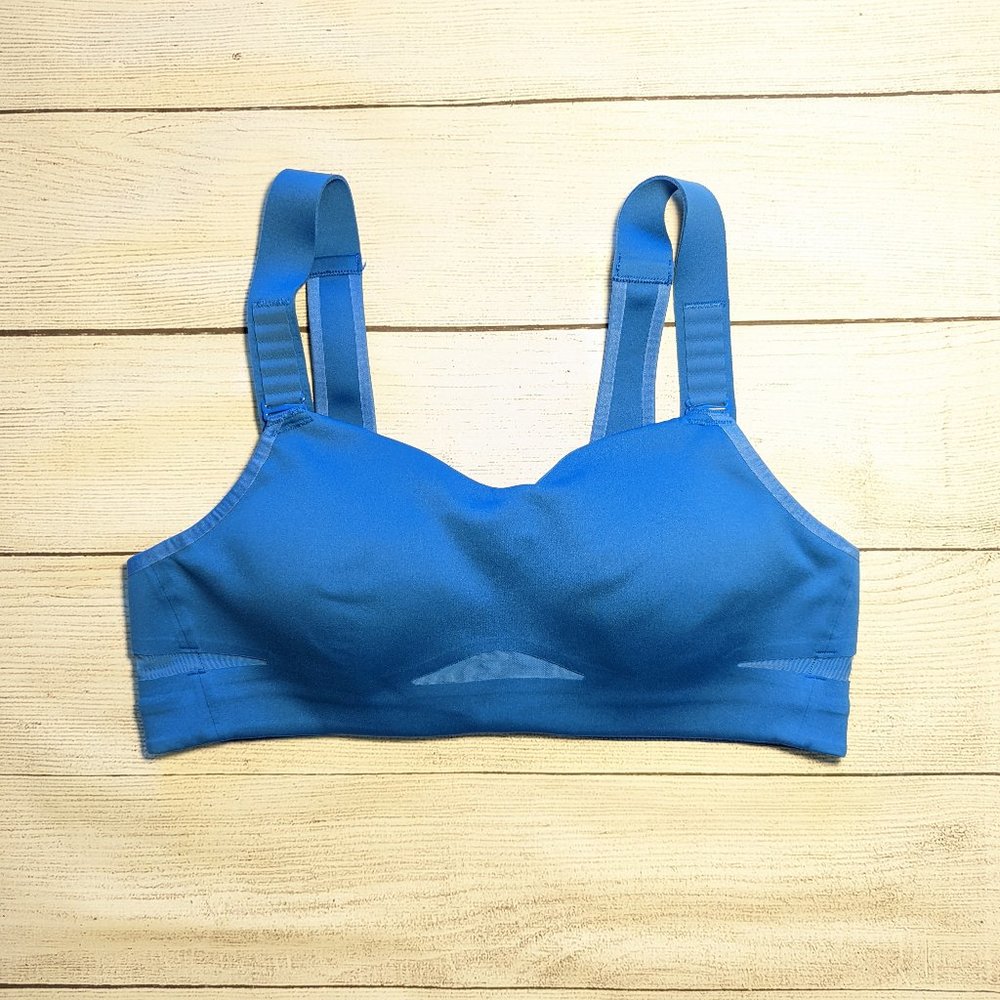 Lululemon Swift Speed Bra 34B Cerulean Blue